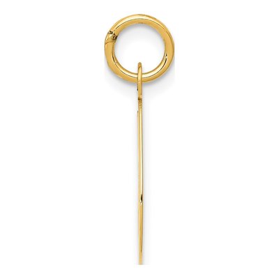 10K Yellow Gold Script Letter G Pendant – view 2