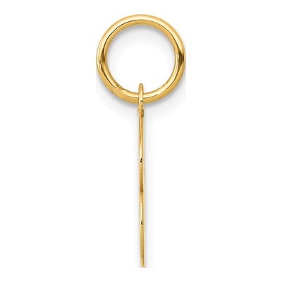 10K Yellow Gold Initial B Charm – view 3