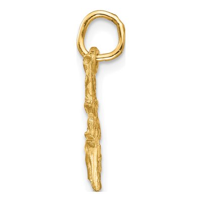 10K Yellow Gold Sagittarius Zodiac Charm – view 3