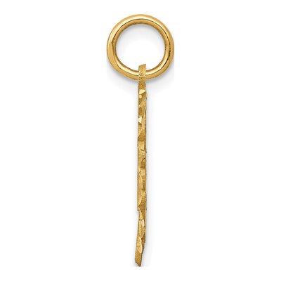 10K Yellow Gold Heart Pendant – view 3