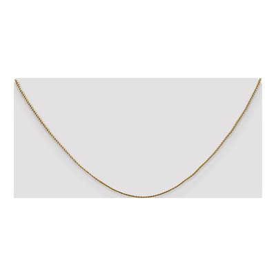 14K Rose Gold 0.8mm Wheat Chain – view 5