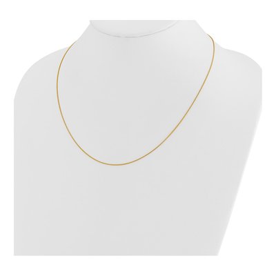 14K Yellow Gold 0.85mm Wheat Chain – view 4