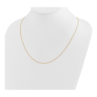 14K Yellow Gold 0.85mm Wheat Chain – view 6