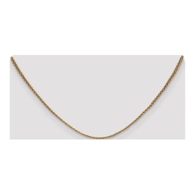 14K Yellow Gold 1.65mm Wheat Chain – view 6