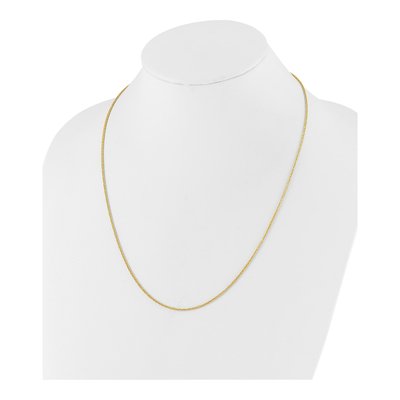 14K Yellow Gold 1.5mm Wheat Chain – view 6