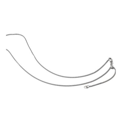 14K White Gold 1.5mm Wheat Chain – view 8