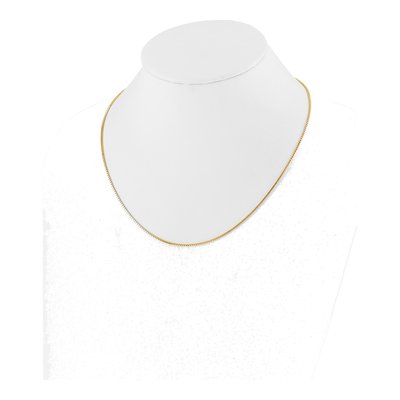 14K Yellow Gold 1.2mm Box Chain – view 4