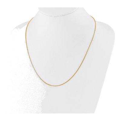 14K Yellow Gold 1.2mm Box Chain – view 6