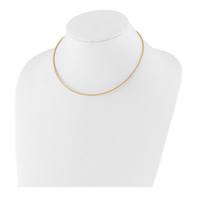 14K Yellow Gold Neckwire Necklace – view 3