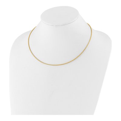 14K Yellow Gold Neckwire Necklace – view 3