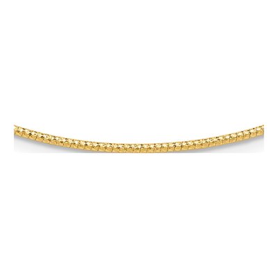 14K Yellow Gold Neckwire Necklace