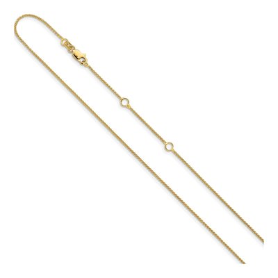 14K Yellow Gold 1mm Wheat Chain – view 3