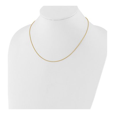 14K Yellow Gold 1mm Wheat Chain – view 4