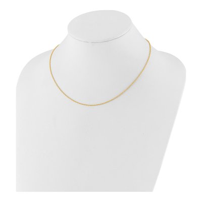 14K Yellow Gold 1.5mm Diamond-Cut Rope Chain – view 4