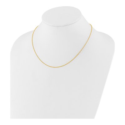 14K Yellow Gold 1.25mm Singapore Chain – view 4