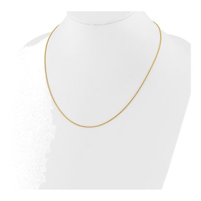 14K Yellow Gold 1mm Wheat Chain – view 4