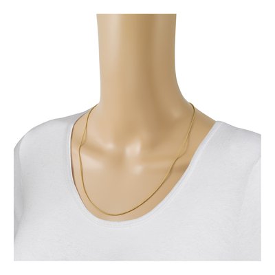 14K Yellow Gold 1.35mm Round Box Chain – view 7