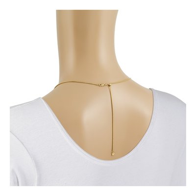 14K Yellow Gold 1.35mm Round Box Chain – view 8