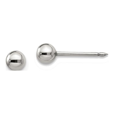 Stainless Steel Ball Stud Earrings