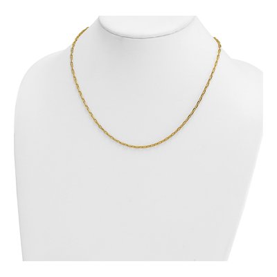 14K Yellow Gold 2.7mm Anchor Chain – view 5