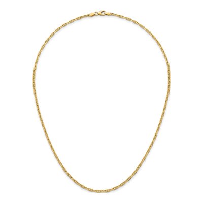 14K Yellow Gold 2.7mm Anchor Chain – view 6