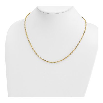 14K Yellow Gold 2.7mm Anchor Chain – view 5