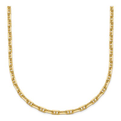 14K Yellow Gold 2.7mm Anchor Chain