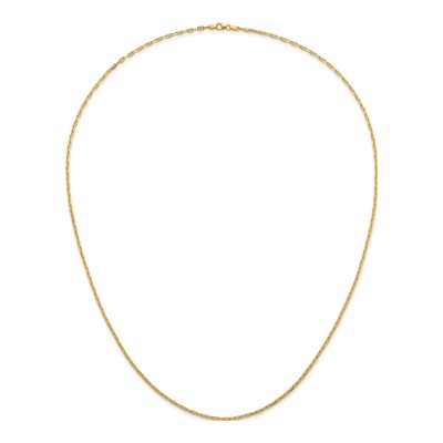14K Yellow Gold 2.7mm Anchor Chain – view 6