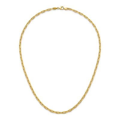 14K Yellow Gold 4.2mm Anchor Chain – view 6