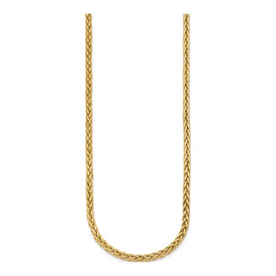 14K Yellow Gold 4.1mm Wheat Chain – view 2