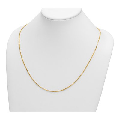 14K Yellow Gold 1.4mm Box Chain – view 5