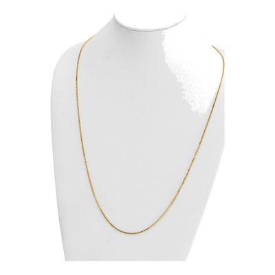 14K Yellow Gold 1.4mm Box Chain – view 5