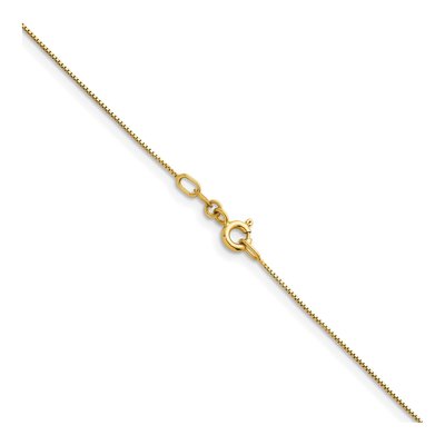 14K Yellow Gold 0.5mm Box Chain – view 4
