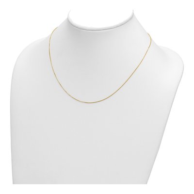 14K Yellow Gold 0.5mm Box Chain – view 5