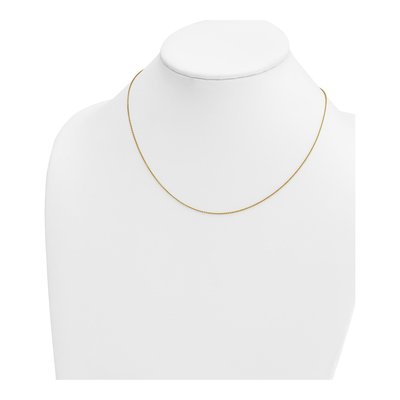 14K Yellow Gold 1.1mm Cable Chain – view 4