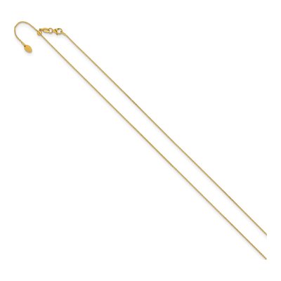 14K Yellow Gold 1.1mm Cable Chain – view 3
