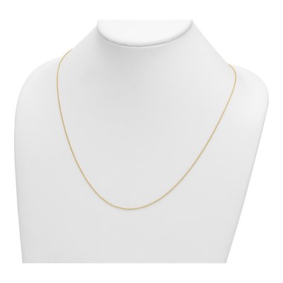 14K Yellow Gold 1.1mm Cable Chain – view 4