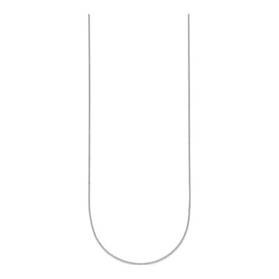 14K White Gold 1.1mm Cable Chain – view 3