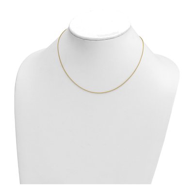 14K Yellow Gold 1.1mm Cable Chain – view 5
