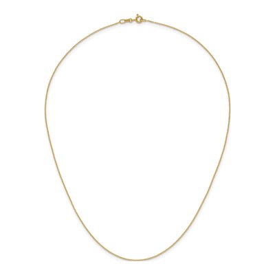 14K Yellow Gold 1.1mm Cable Chain – view 6