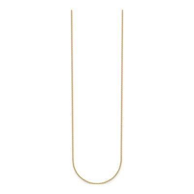 14K Yellow Gold 1.1mm Cable Chain – view 3