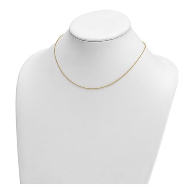 14K Yellow Gold 1.3mm Cable Chain – view 5