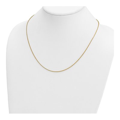 14K Yellow Gold 1.3mm Cable Chain – view 5