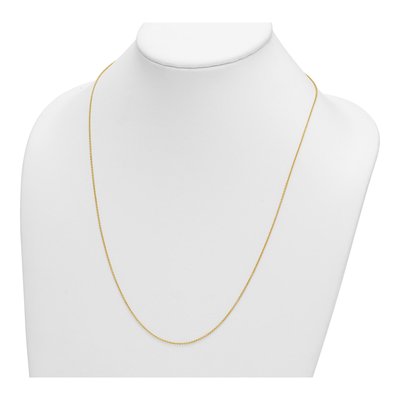 14K Yellow Gold 1.3mm Cable Chain – view 5