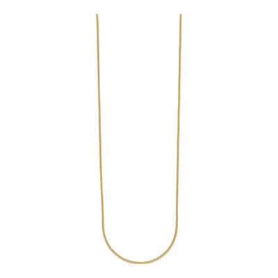 14K Yellow Gold 1.3mm Cable Chain – view 3