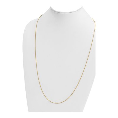 14K Yellow Gold 1.3mm Cable Chain – view 5