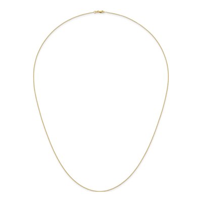 14K Yellow Gold 1.3mm Cable Chain – view 6