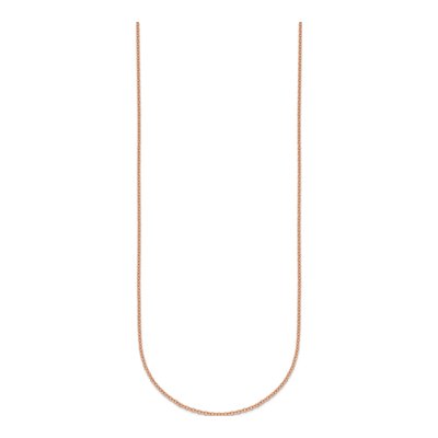 14K Rose Gold 1.5mm Cable Chain – view 3