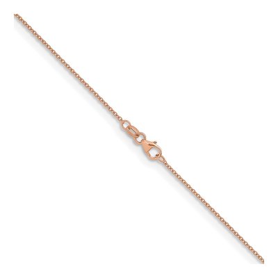 14K Rose Gold 1.5mm Cable Chain – view 4