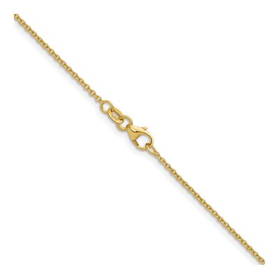 14K Yellow Gold 1.5mm Cable Chain – view 4